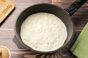 Блины на кефире с сыром