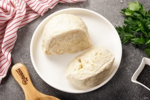 Бездрожжевой пирог с курицей