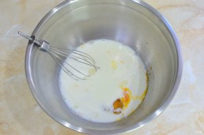 Блины на молом?е с кипятком