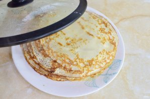 Блины на сливках
