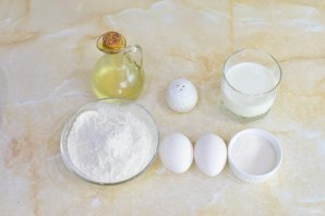Блины на сливках