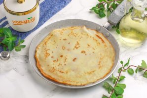 Блины с изюмом