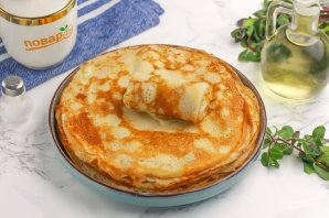 Блины с изюмом