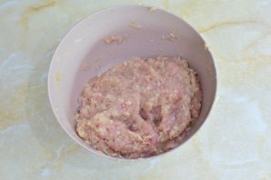 Котлеты из индем?ки с картофелем и грибами