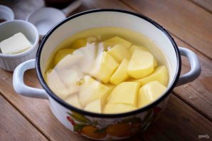 Ньокки с креветками