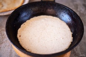 Овсяные блины с луком