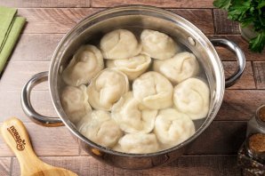 Пельмени с рыбой