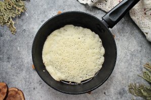Заварные блины на кефире и кипятке