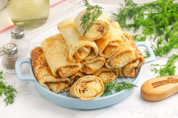 Блинные рулетики с наѼ?инкой