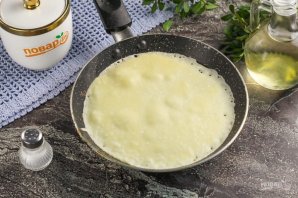 Блины с маком