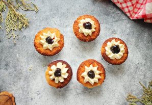Миндальные капкейки