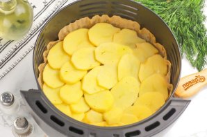 Мясо по-французски в аэрогриле