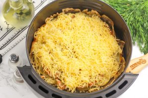 Мясо по-французски в аэрогриле