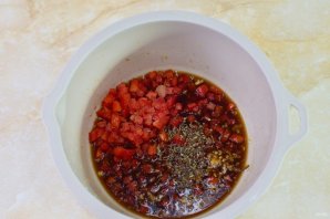 Оранжевый цыпленок
