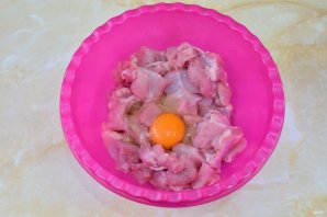 Оранжевый цыпленок