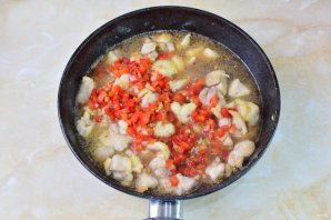 Оранжевый цыпленок