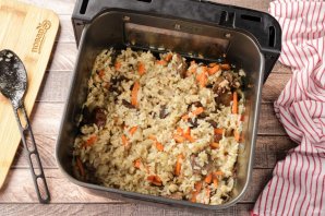 Плов в аэрогриле
