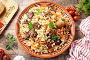 Плов в аэрогриле