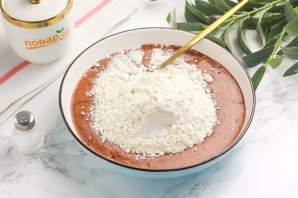 Шоколадное печенье с черносливом