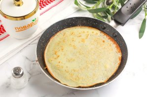 Ажурные блины на молоке (легкий рецепт)