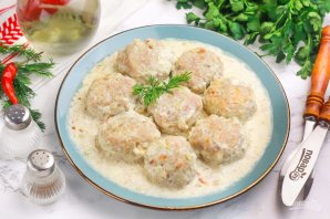 Ежики в сливоѼ?ном соусе