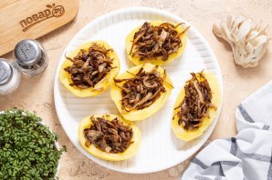 Картофель фаршированный вешенкамм?