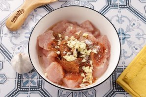 Курица с картошкой в аэрогриле