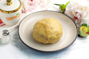 Песочное печенье с орехами