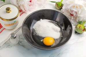 Песочное печенье с орехами