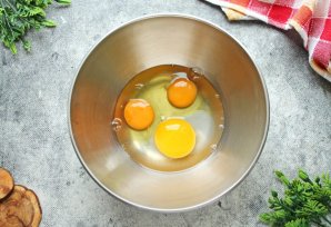 Шарлотка с щавелем