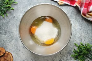 Шарлотка с щавелем
