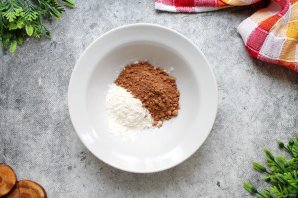 Шоколм?дные кексы из кокосовой муки