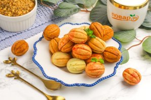 Советские орешки со сгущенкой