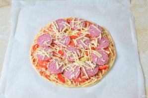 Пицца с копченой колм?асой
