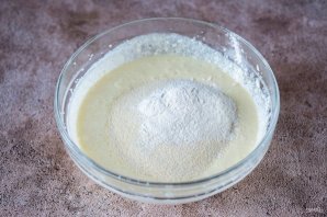 Маннм?к из сметаны и творога