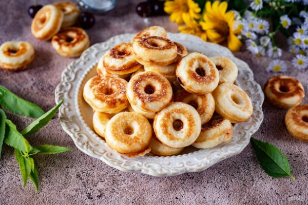 Творожные пончм?ки в мультипекаре