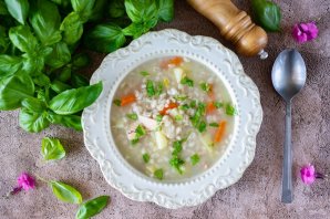Уха с перлм?вкой