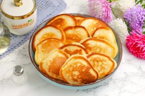 Оладьи на кефире без соды