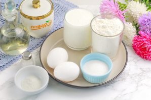 Оладьи на кефире без соды