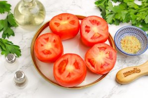 Помидоры, фаршированные фаршем