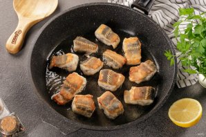 Жареная стерлядь
